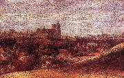 View of Brussels from the North-East, Hercules Seghers